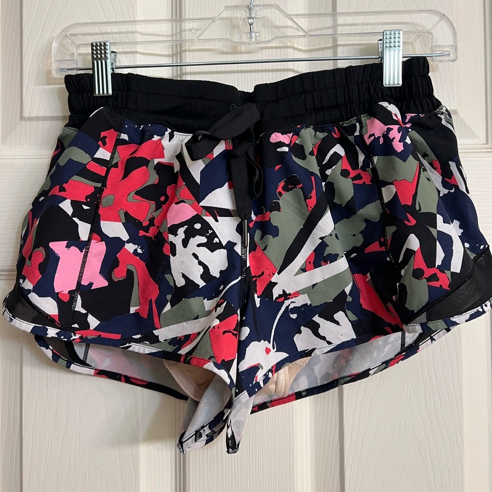 Lululemon Colorful Running Shorts